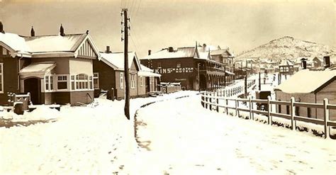 Snow in Waratah, Tasmania - circa 1910 | Thomas J. Atkins wa… | Flickr