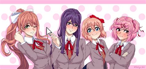 "Doki Doki Literature Club!" by Seityr : r/DDLC