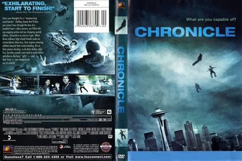 Chronicle (2012) WS R1 - Movie DVD - CD label, DVD Cover, Front Cover