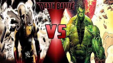 Image - Saitama vs Hulk.PNG | Death Battle Fanon Wiki | FANDOM powered ...