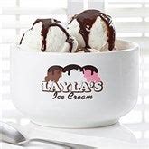 Personalized Ice Cream Bowls