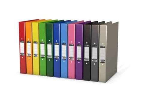 A4 DuraFile Ring Binders Assorted - Pk10 - Forward Products