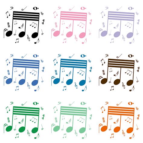 MN05 Hemidemisemiquaver Music Note DIY Sticker Home Décor - Etsy