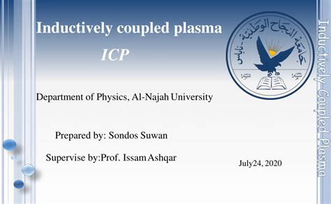 (PDF) Inductively coupled plasma