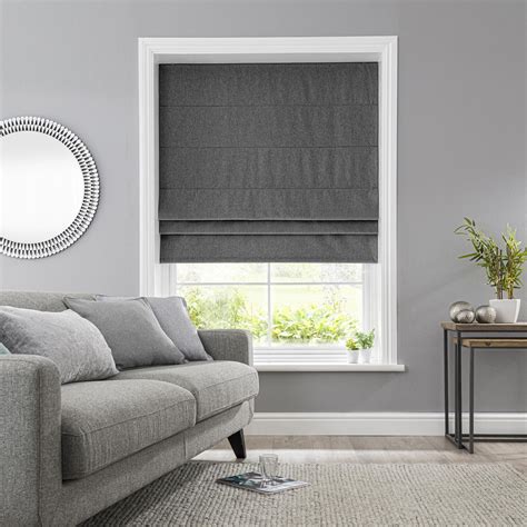 Spectacular Roman Blinds Living Room Ideas Dining Curtains With Valance