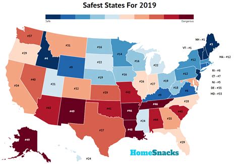 Safest Places To Live In The Us 2024 - Ellyn Hillary