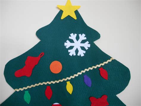 Felt Wall Christmas Tree 10% Off Free Shipping Black Friday - Etsy