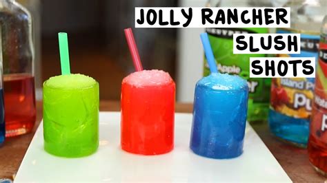 Jolly Rancher Slush Shots - Tipsy Bartender