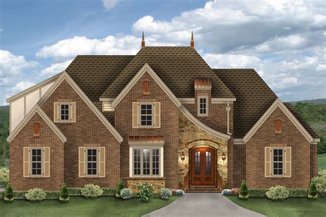 Elegant French Country House Plan - 58586SV | Architectural Designs - House Plans