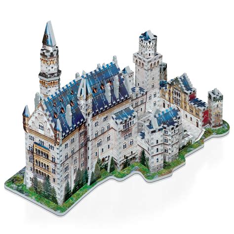 Neuschwanstein | Castles | Wrebbit 3D Puzzle | Neuschwanstein castle ...