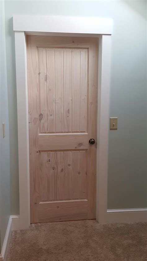 Trim Doors & Farmhouse Style Door Trim And Baseboards ... Interior Farmhouse Doors, White ...