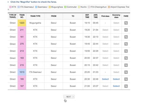 how to book KTX train from busan to seoul station instruction_3 - Rollin Joint