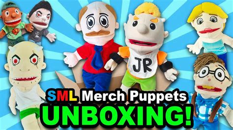 SML Merch Puppet Lot Unboxing! - YouTube