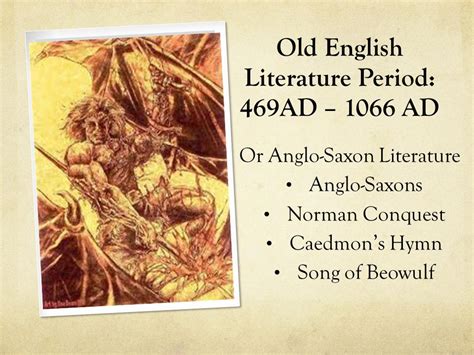 Anglo-Saxon Literature or Old English Literature - Literature Talks