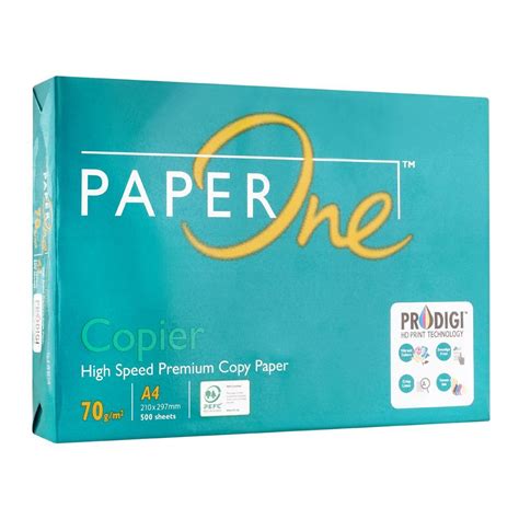 Purchase Paper One 70g, A4 Size, Printer & Copier Paper Rim, 500 Sheets ...