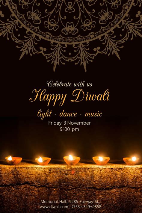 11 stunning Diwali posters to use for your next party | Diwali poster ...