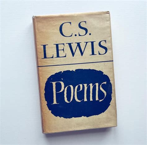 C.S. Lewis poems 1964. Stated First UK Edition. - Etsy