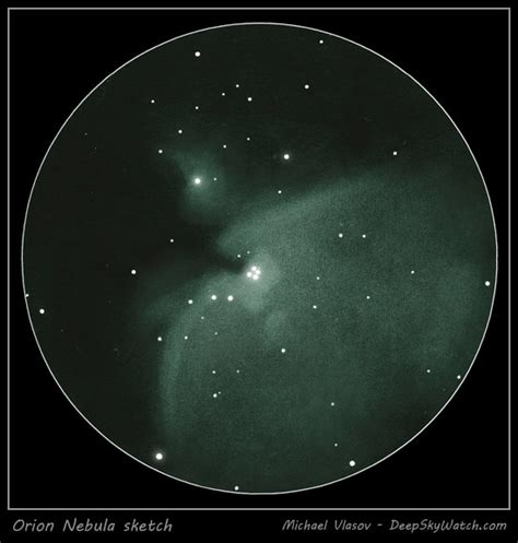 Messier 42, 43 (The Orion Nebula) - Deep Sky Watch