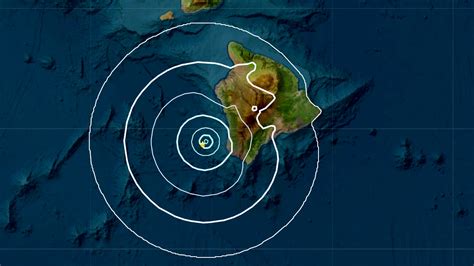 Magnitude 3.8 Earthquake Recorded Off South Kona