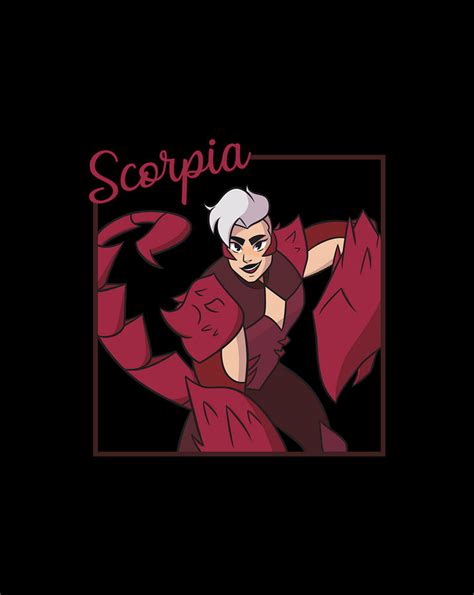 She Ra and The Princess of Power Scorpia Digital Art by Frank Nguyen