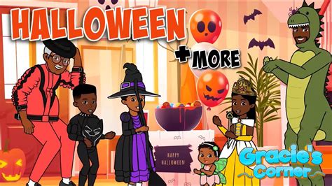 Halloween Song + More Fun Videos | Gracie’s Corner | Nursery Rhymes ...