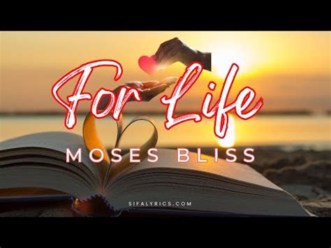 For Life (Love Song) Lyrics - Moses Bliss