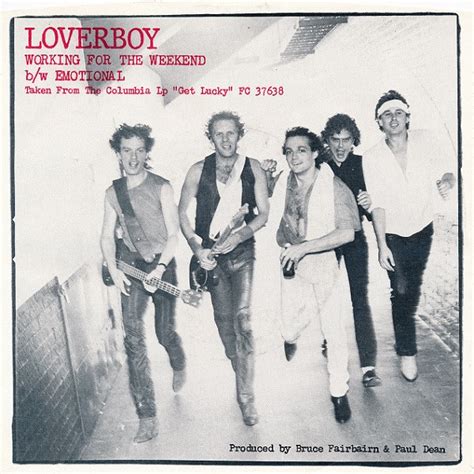 Loverboy – Working For The Weekend | Releases | Discogs