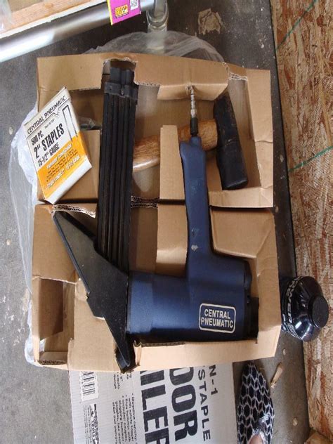 Central Pneumatic Contractor Series Floor Nailer | eBay