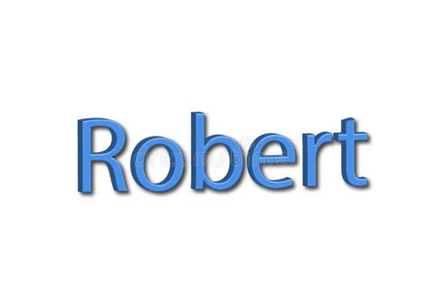 Name Robert Stock Illustrations – 25 Name Robert Stock Illustrations, Vectors & Clipart - Dreamstime