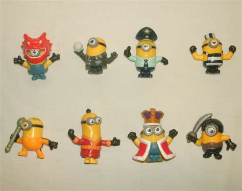 McDonald's 2020 Minions: Rise of Gru Happy Meal Toys Lot of 8 | #3378285577