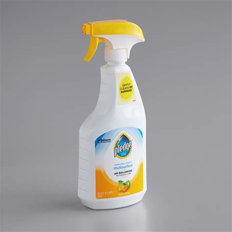 SC Johnson Pledge® 336283 25 oz. Multisurface pH-Balanced Citrus Cleaner