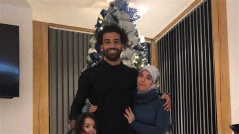 Mo Salah Sparks Controversy After Family Photo in Front of Christmas Tree | Al Bawaba