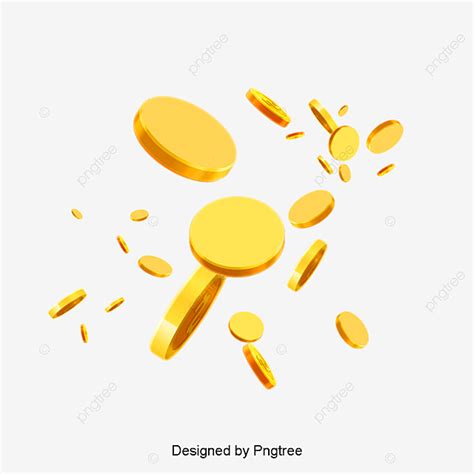 Gold Coin Vector Png