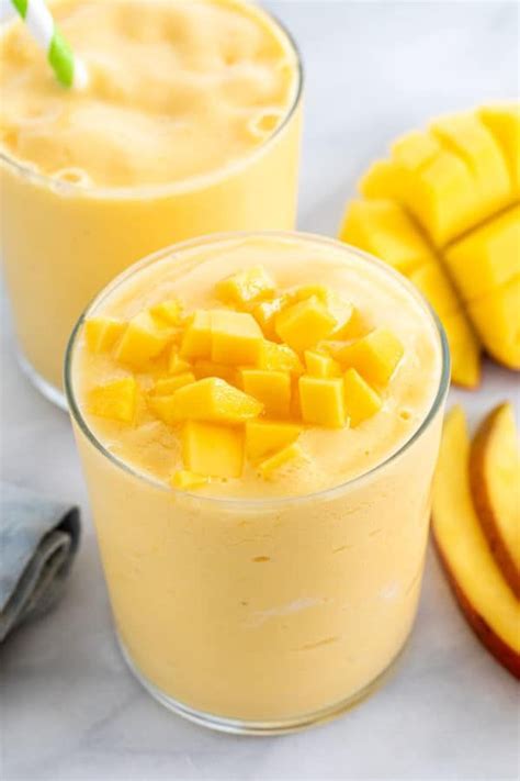 Mango Smoothie - Jessica Gavin | Recipe | Mango smoothie, Protein shake smoothie, Mango smoothie ...