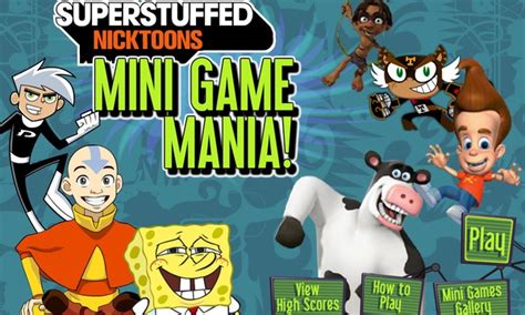 Superstuffed Nicktoons: Mini Game Mania | NuMuKi