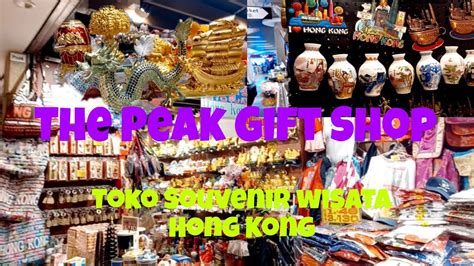 The Peak Gift Shop Toko Souvenir The Peak Hong Kong #HANIK NGELUYUR ...