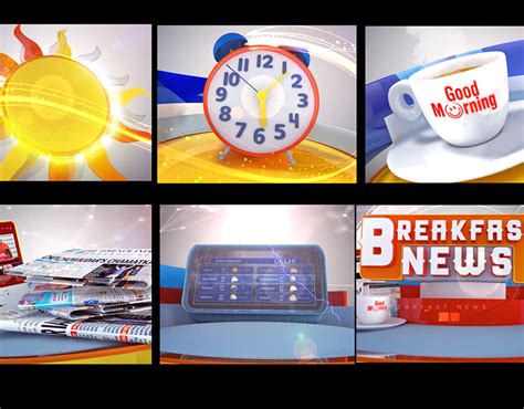 BREAKFAST NEWS :: Behance