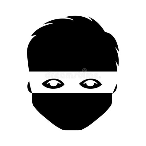 Hacker Avatar Character Isolated Icon Stock Illustration - Illustration of anonymous, illegal ...