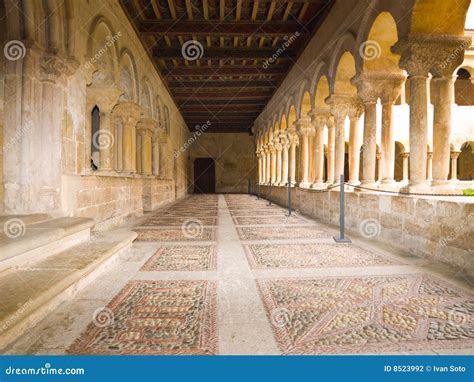 Cloister stock photo. Image of religion, abbey, column - 8523992