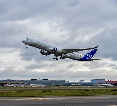 SAS’ First Airbus A350 Takes Its Maiden Flight - Simple Flying