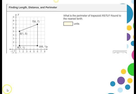 Finding the area of a trapezoid on coordinate plane