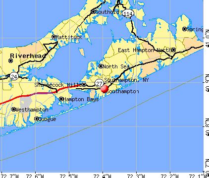 Southampton, New York (NY 11968) profile: population, maps, real estate ...