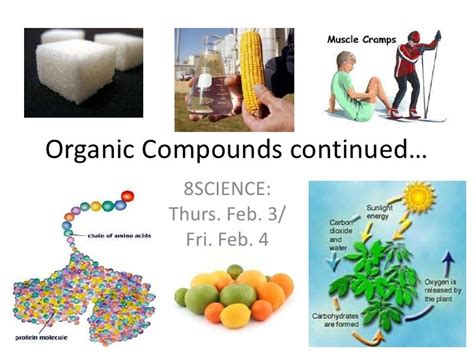 Organic compounds continued