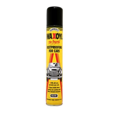 Hammerite Waxoyl Black Aerosol 400ml - Lakedale Power Tools