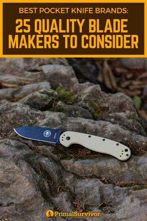 Best Pocket Knife Brands: 25 Quality Blade Makers To Consider