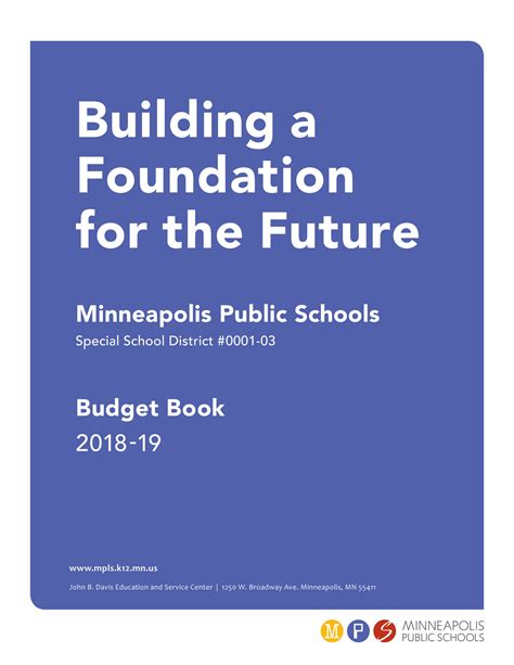 Minneapolis Public Schools Budget book - 2018-19 - Page 252-253