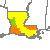 Louisiana Interactive USDA Plant Hardiness Zone Map