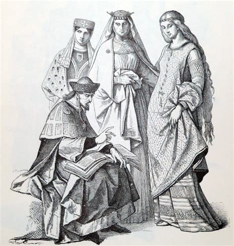 Women's Medieval Clothing - Life in Medieval Days