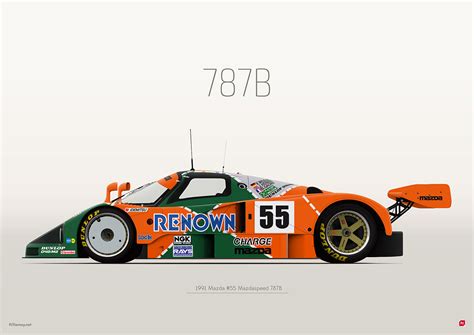 Mazda 787B on Behance