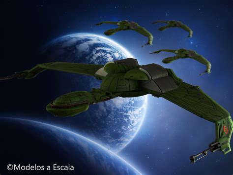 Star Trek: Klingon Bird of Prey - modelos a escala